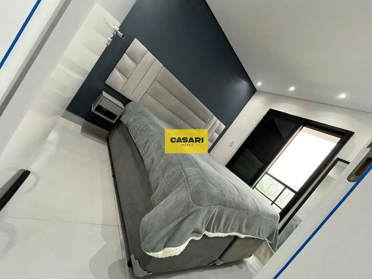 Apartamento impecável com 2 quartos ,suíte e closet  Jardim, Santo André, 47 m² - Foto 3