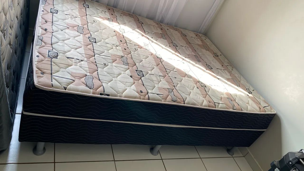 Cama box casal 
