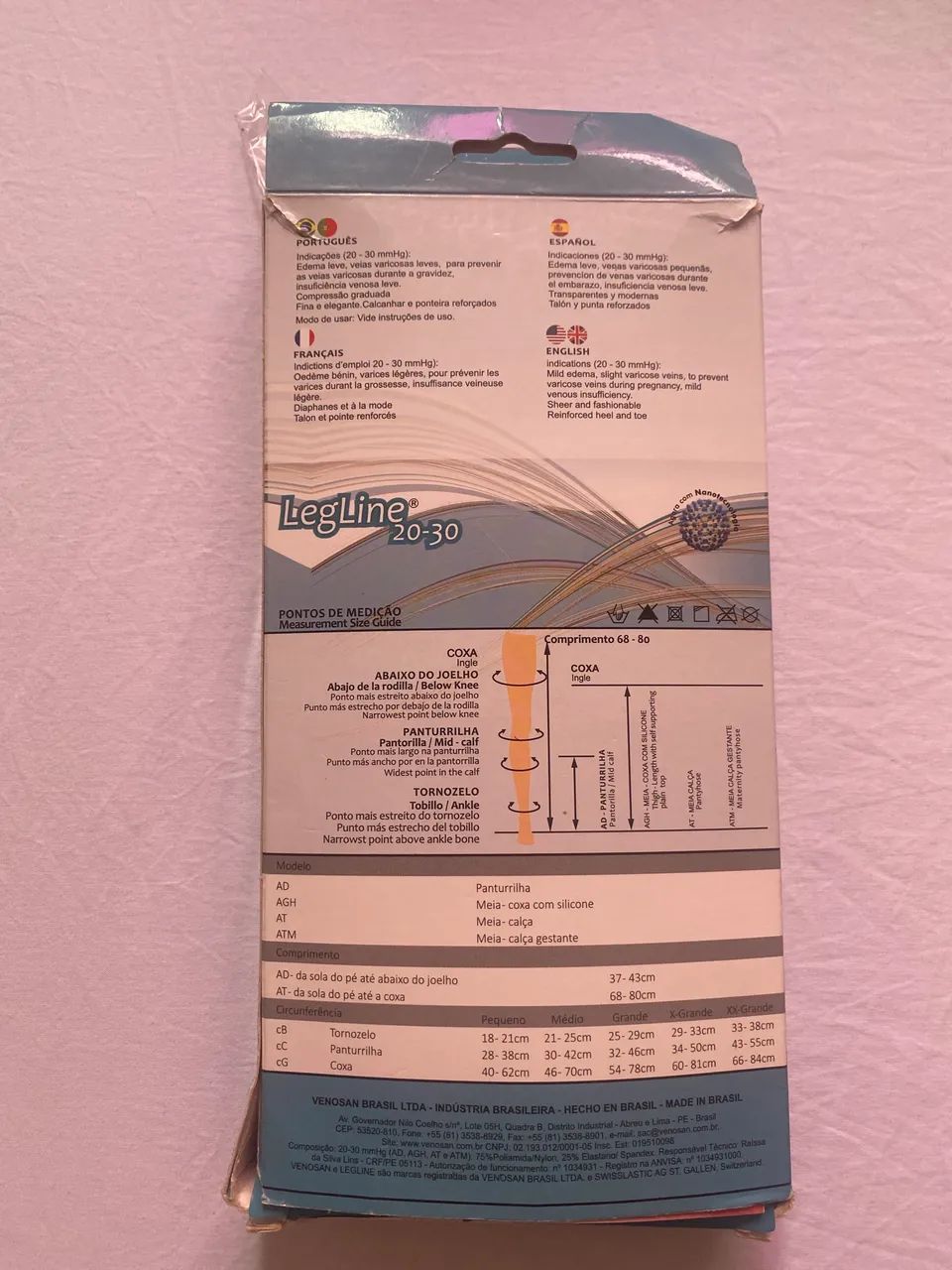 Meia compressiva venosan - Foto 4