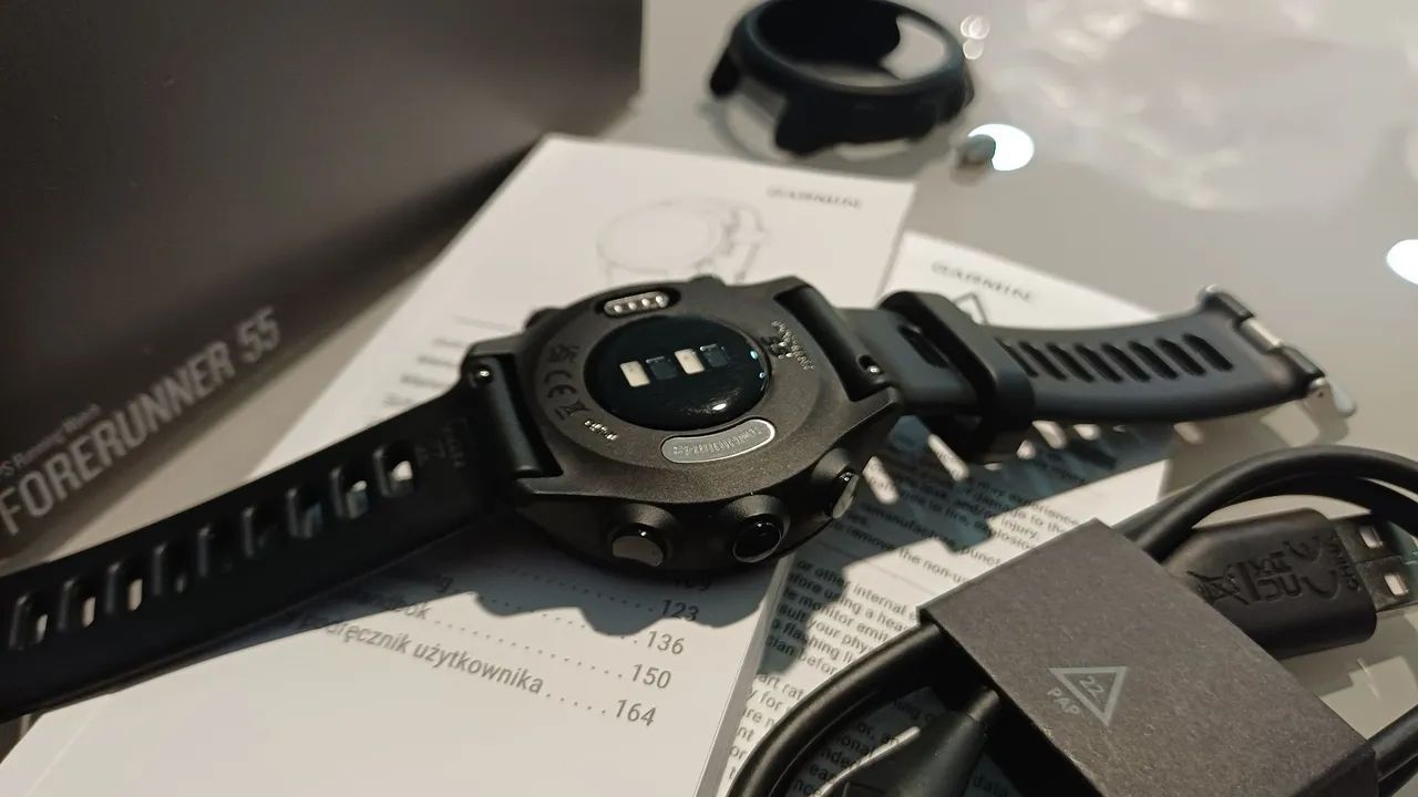 Relógio Garmin Forerunner 55 Preto - Foto 3