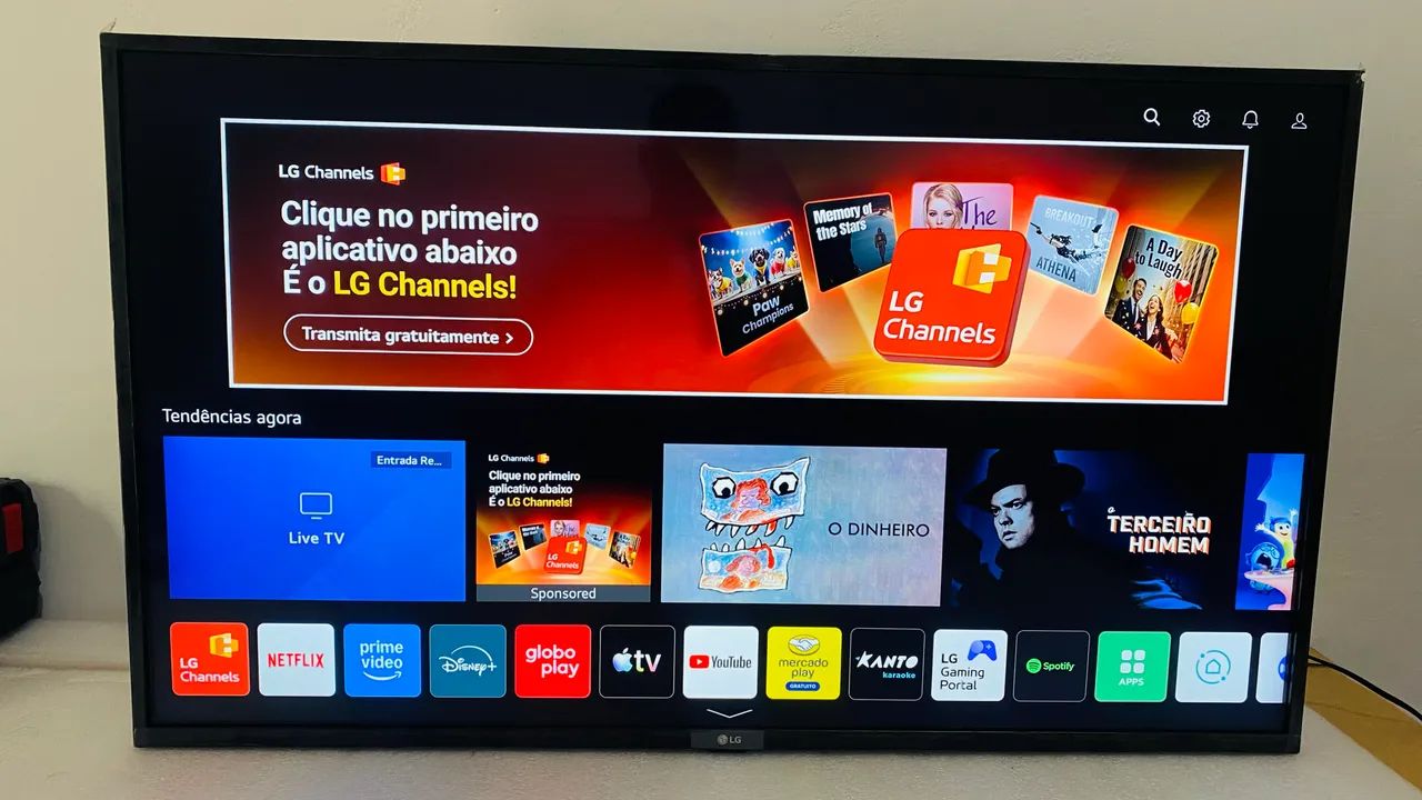 TV SMART 43 POLEGADAS 4K LG