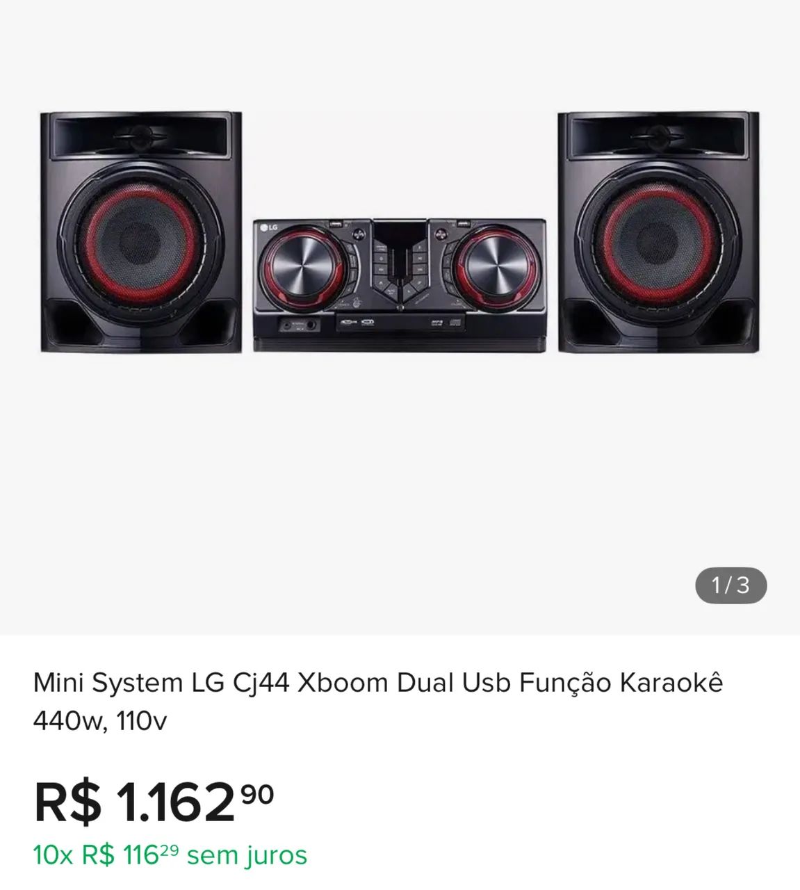 Micro System LG CG44x - Foto 2
