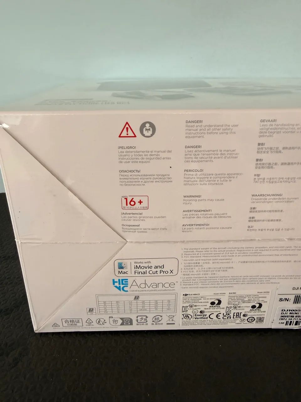 Dji mini 3 fly more combo lacrado + nota fiscal  - Foto 4