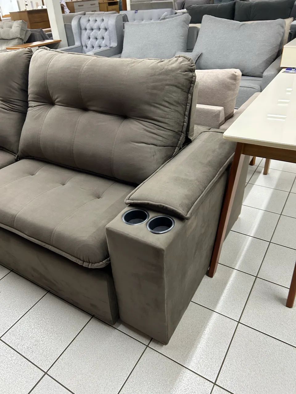 Sofá 2,50 molas ensacadas  - Foto 3