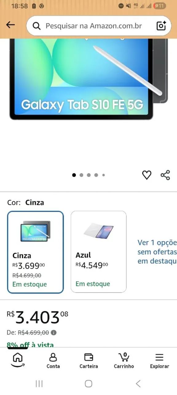 Tablet S10 FE 5G  - Foto 3