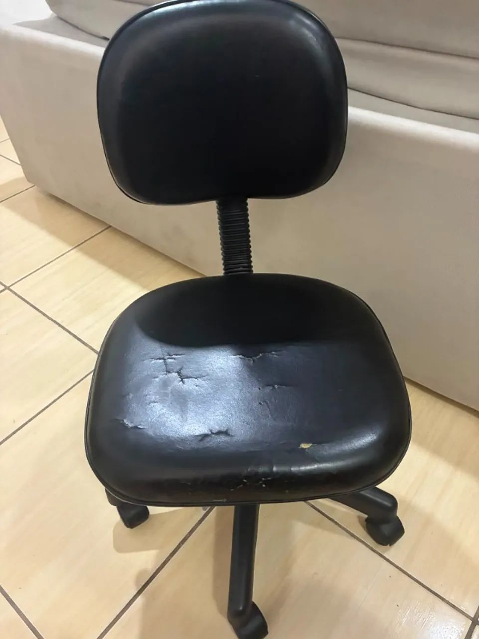 Cadeira escritório preta - Foto 2