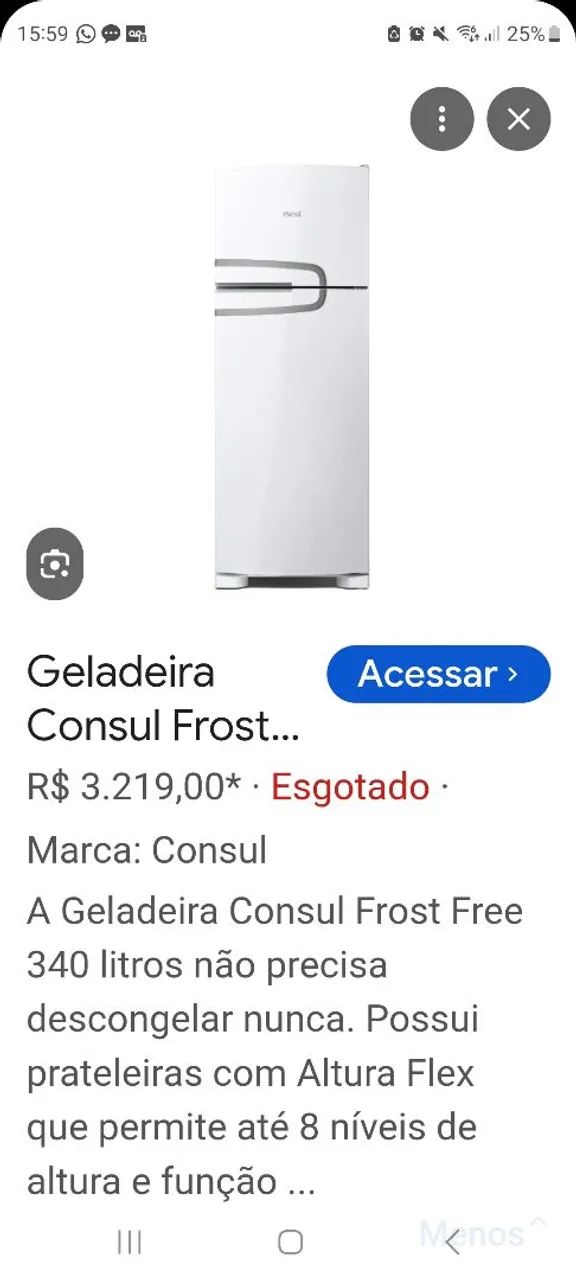 Geladeira consul