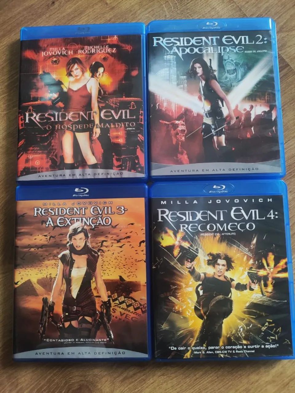 Resident evil blu-ray 