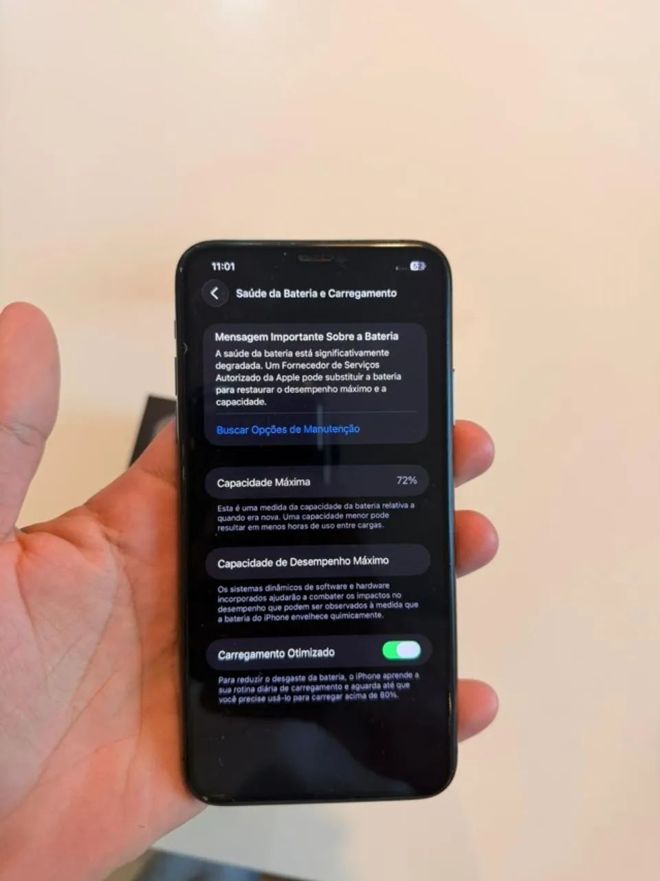  IPHONE 11 PRO MAX 256GB CINZA - Foto 3