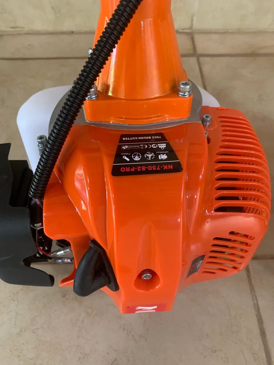 Roçadeira Profissional Nakasaki 75CC 3,6HP Antivibração Nova R$ 599 Com Garantia - Foto 2