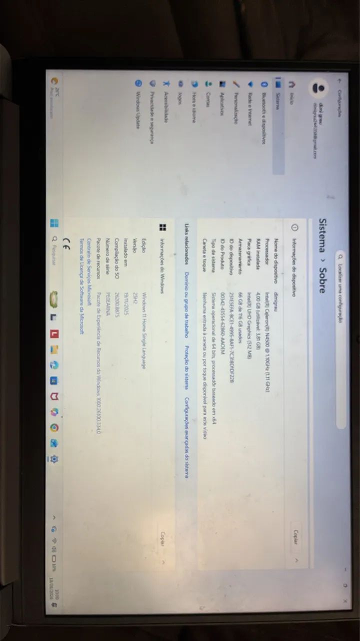 Notebook Lenovo  - Foto 3