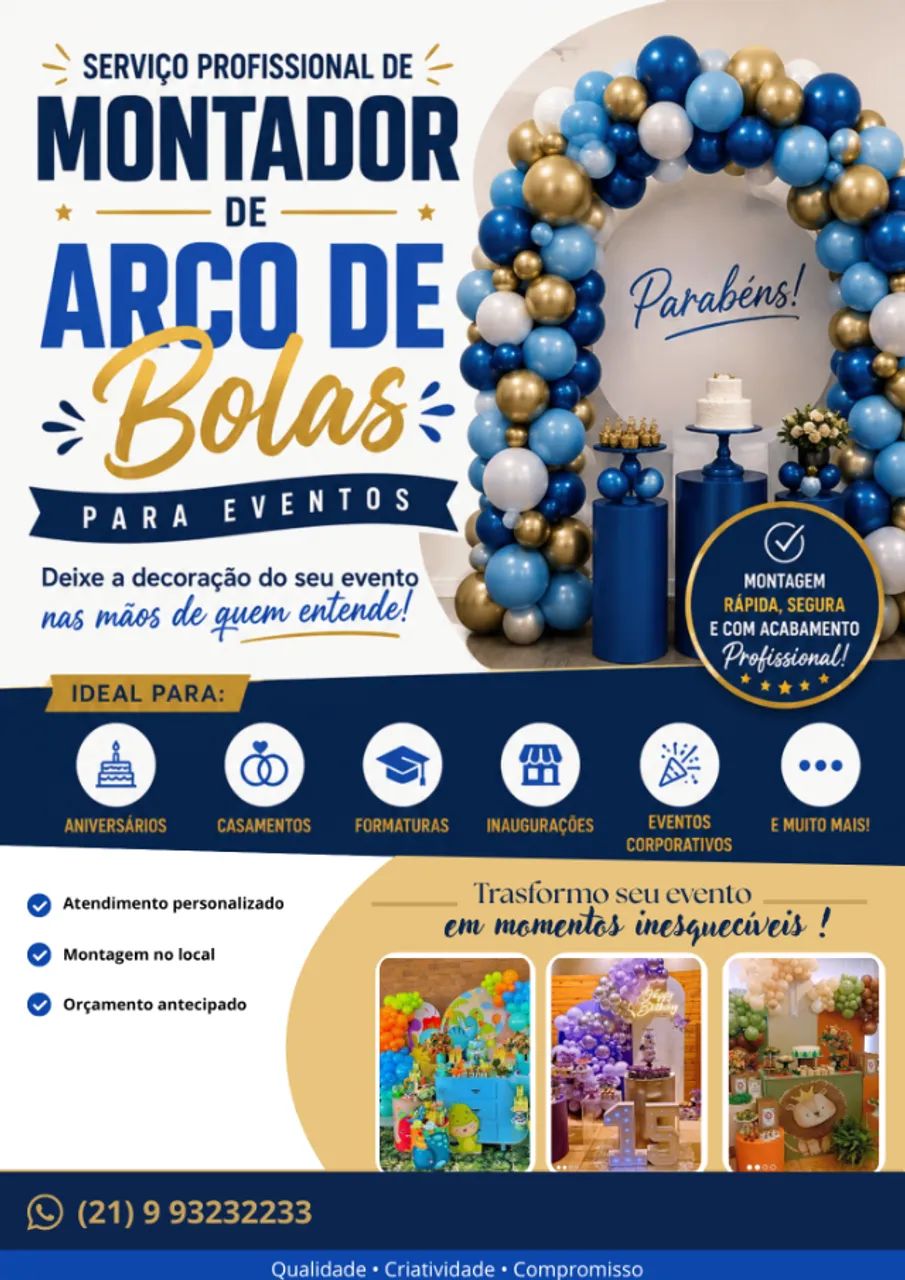 Decoração de bolas para eventos!  