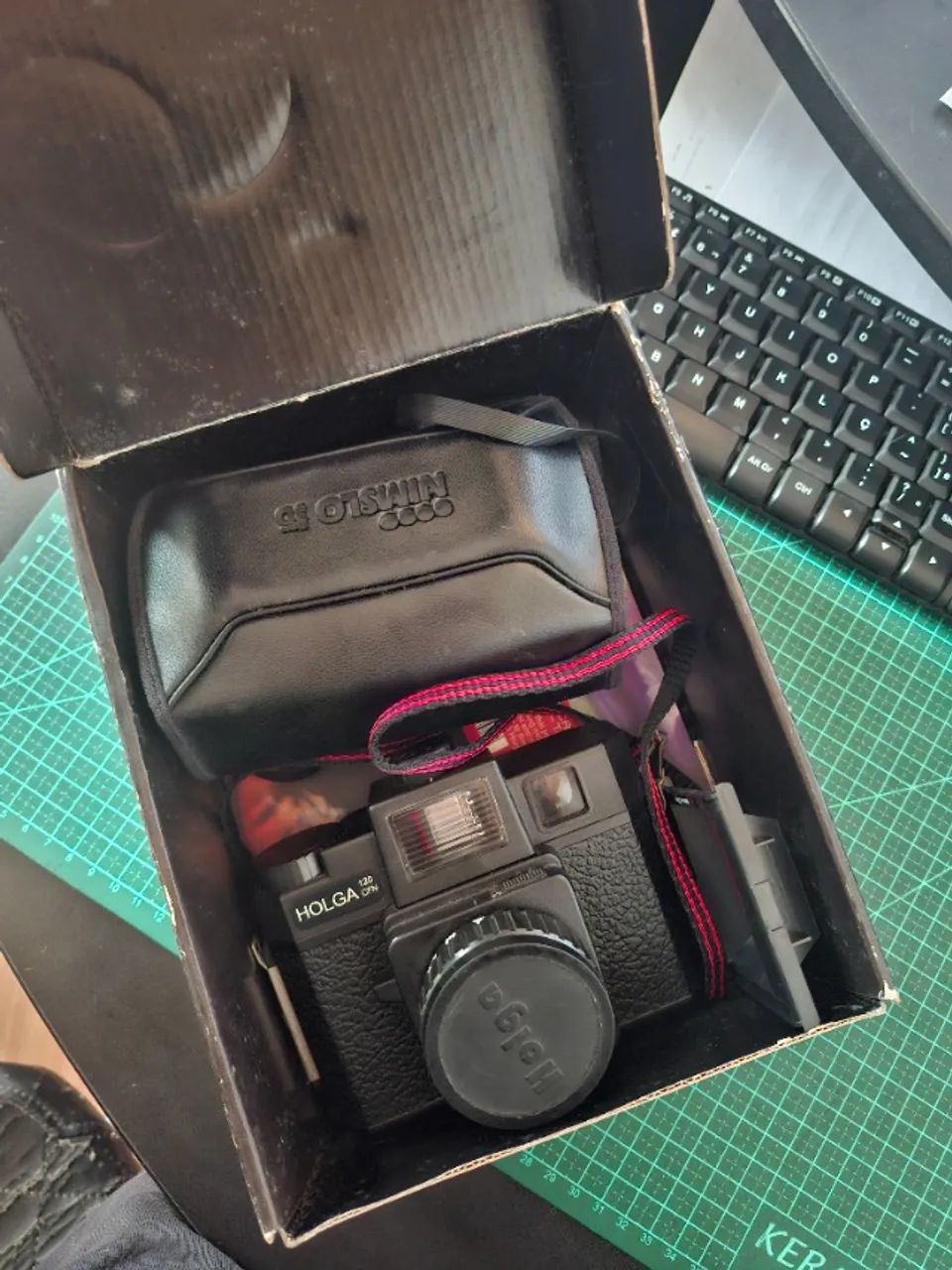 Lote de Câmera - Pentax 67, Olympus MJU, Nikon FM3A, Olympus Pen F, Lubitel - Foto 6