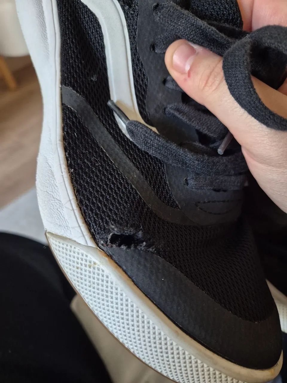 Vans Ultrarange Preto e Branco - Foto 4