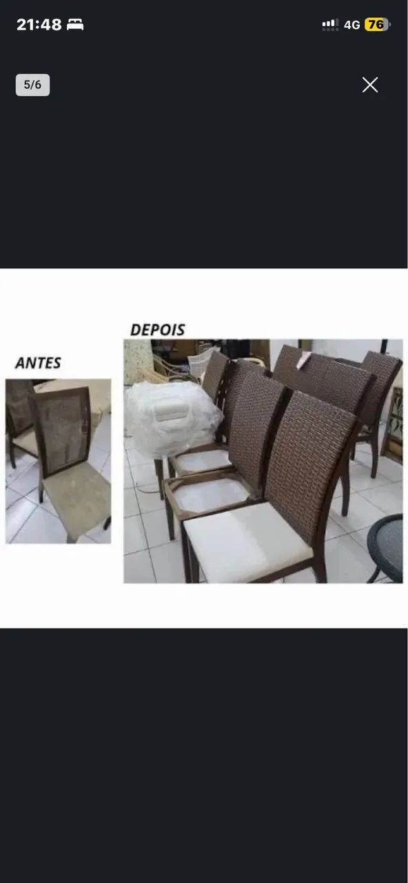 Serviços de Manutenção em Cadeiras de escritório  - Foto 4