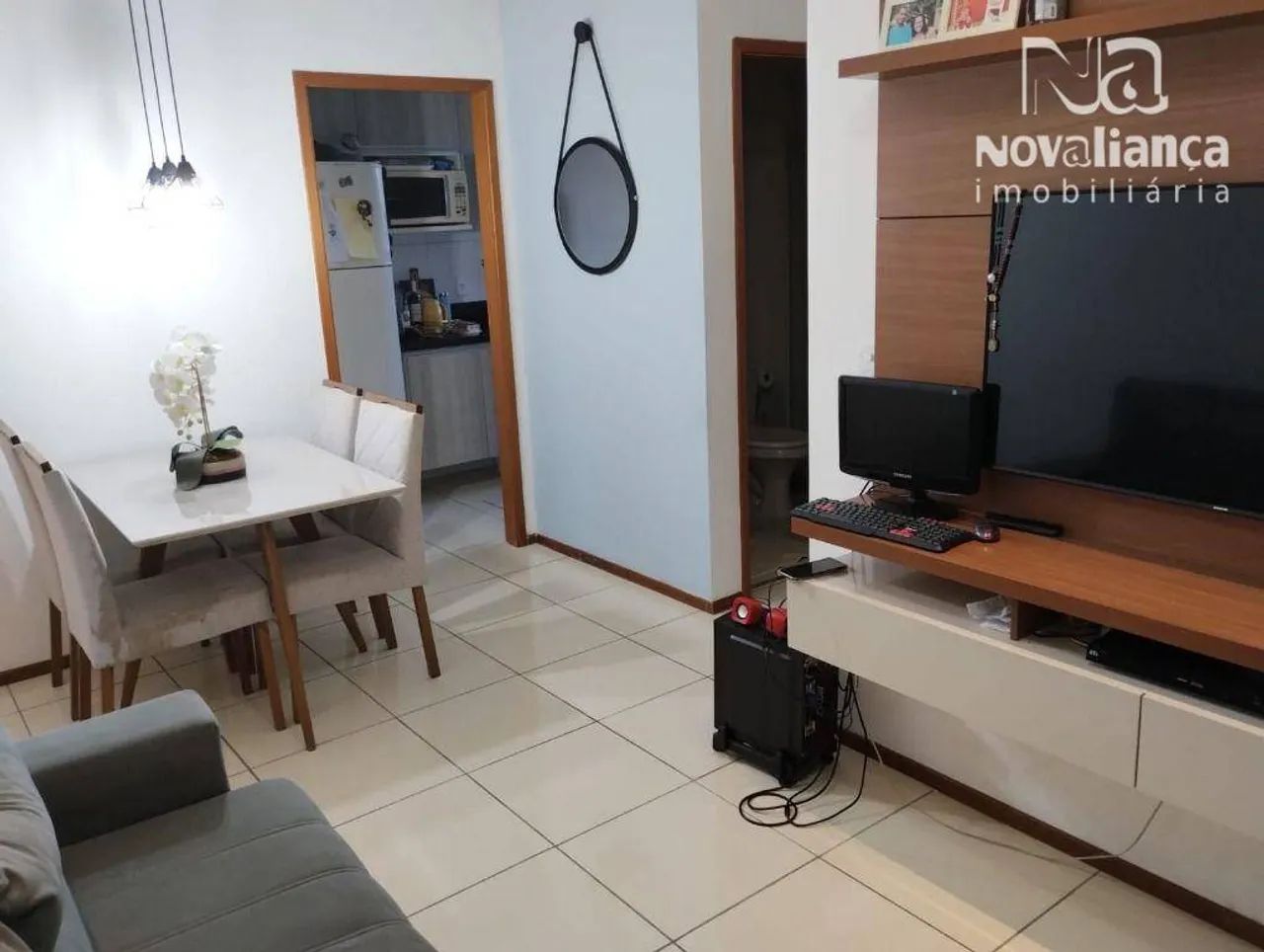 Apartamento com 2 quartos para alugar, 58 m² - Ataíde - Vila Velha/ES - Foto 3