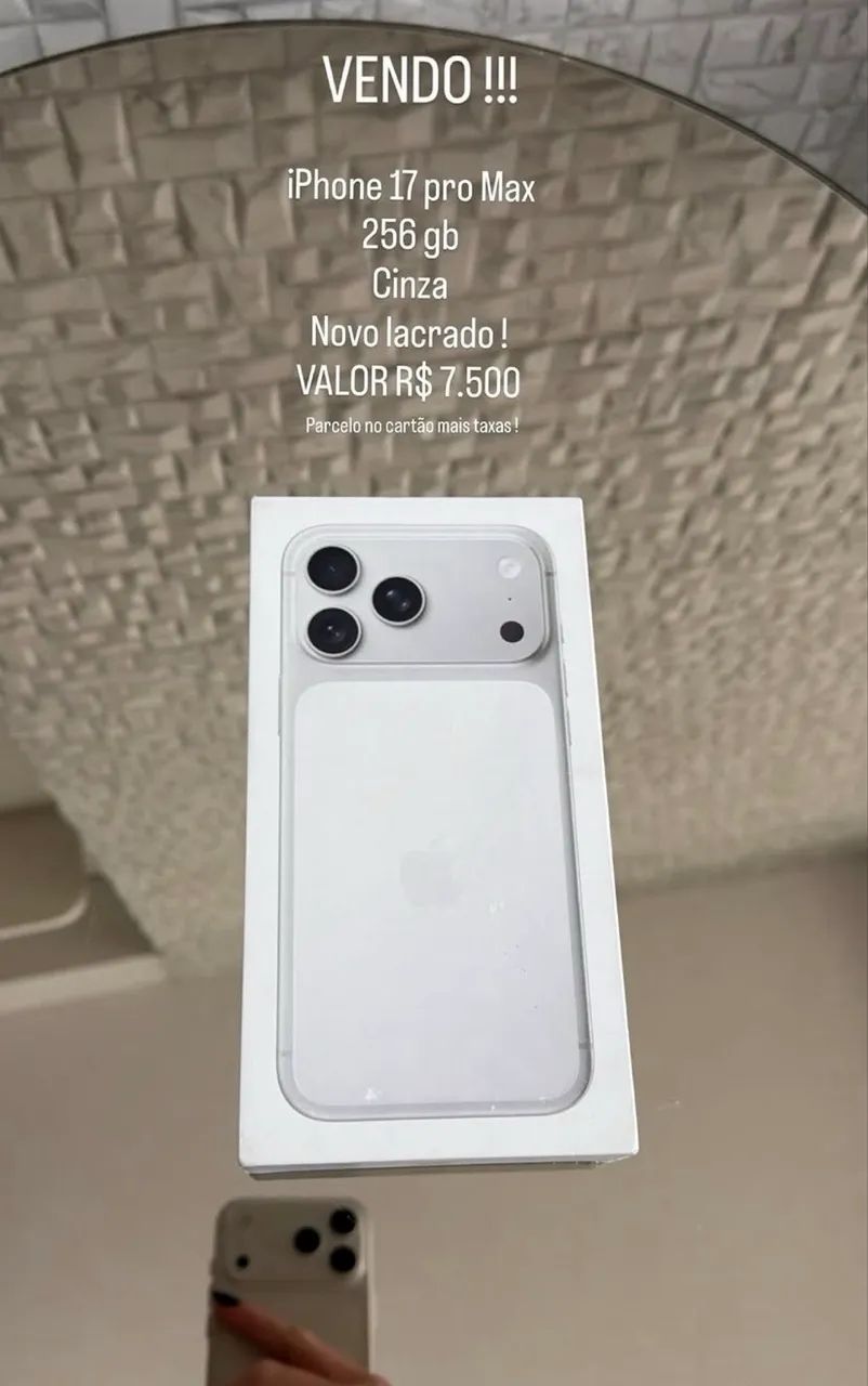 Iphone 17 pro max 256gb
