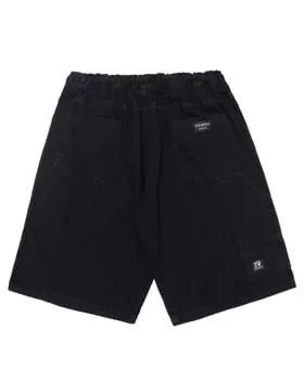 Bermuda Carpinteiro Jeans Stranger Black Jeans