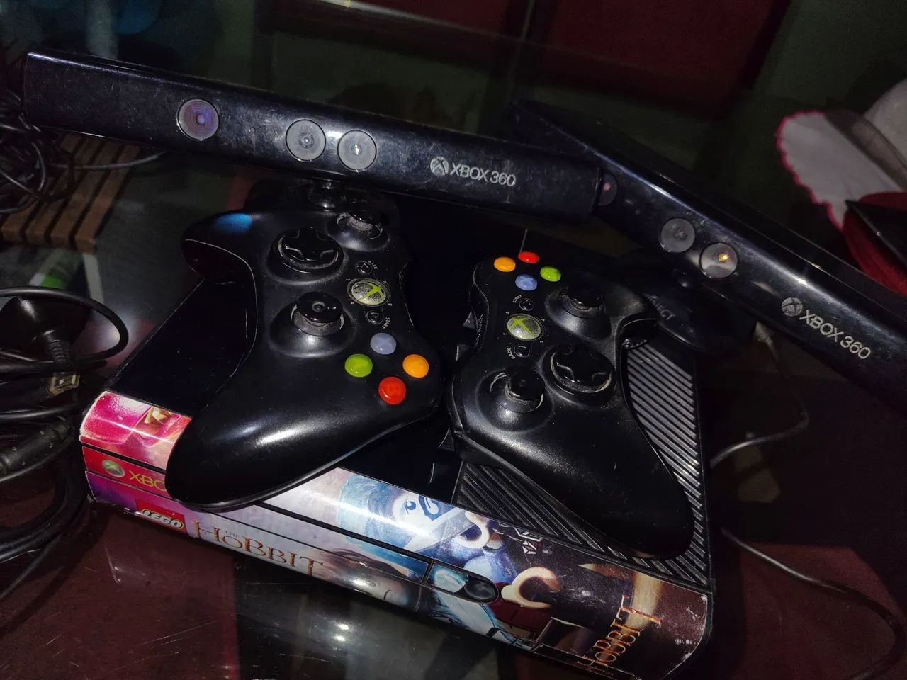 Xbox 360 desbloqueado com 84 jogos 2 controles originais  - Foto 2