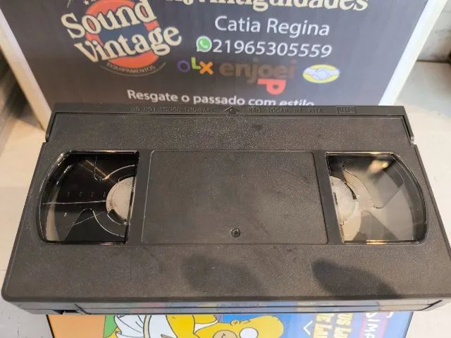 Fita VHS original da coleção Os Simpson intitulada /Em Seus Lugares, Posição de Largada AI - Foto 5