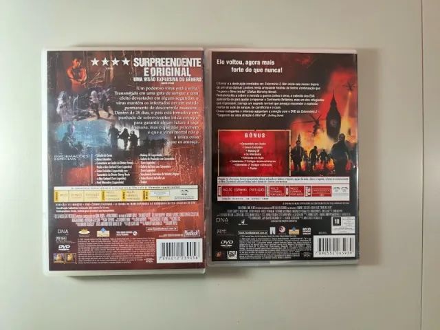 DVDs Extermínio e Extermínio 2 - Foto 2