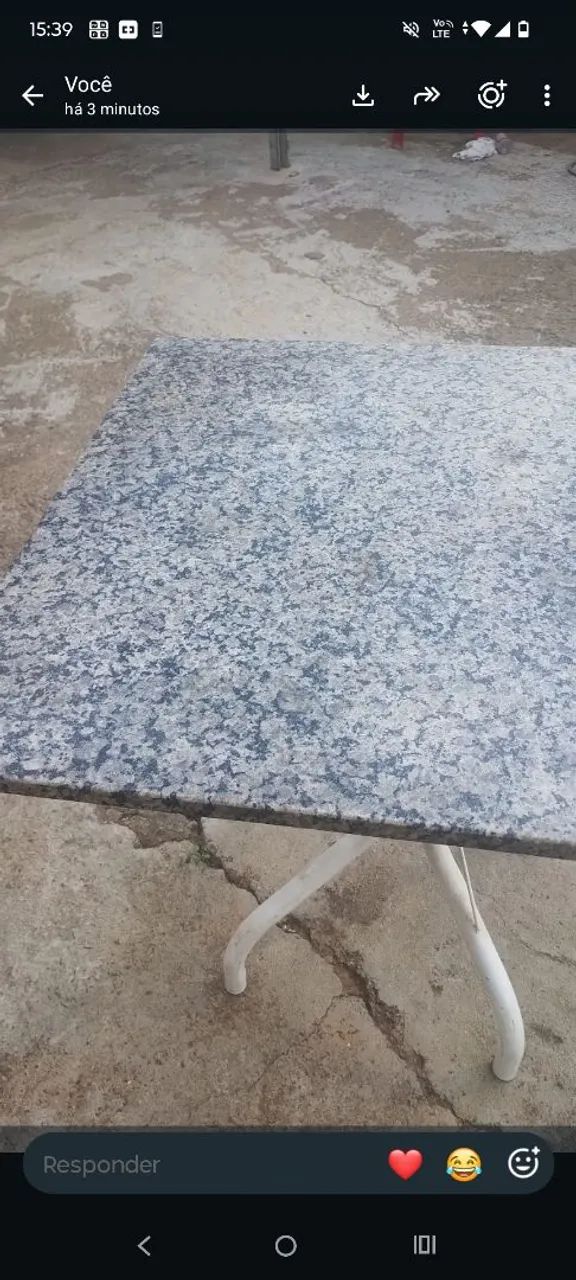 Mesa em pedra de granito excelente 
