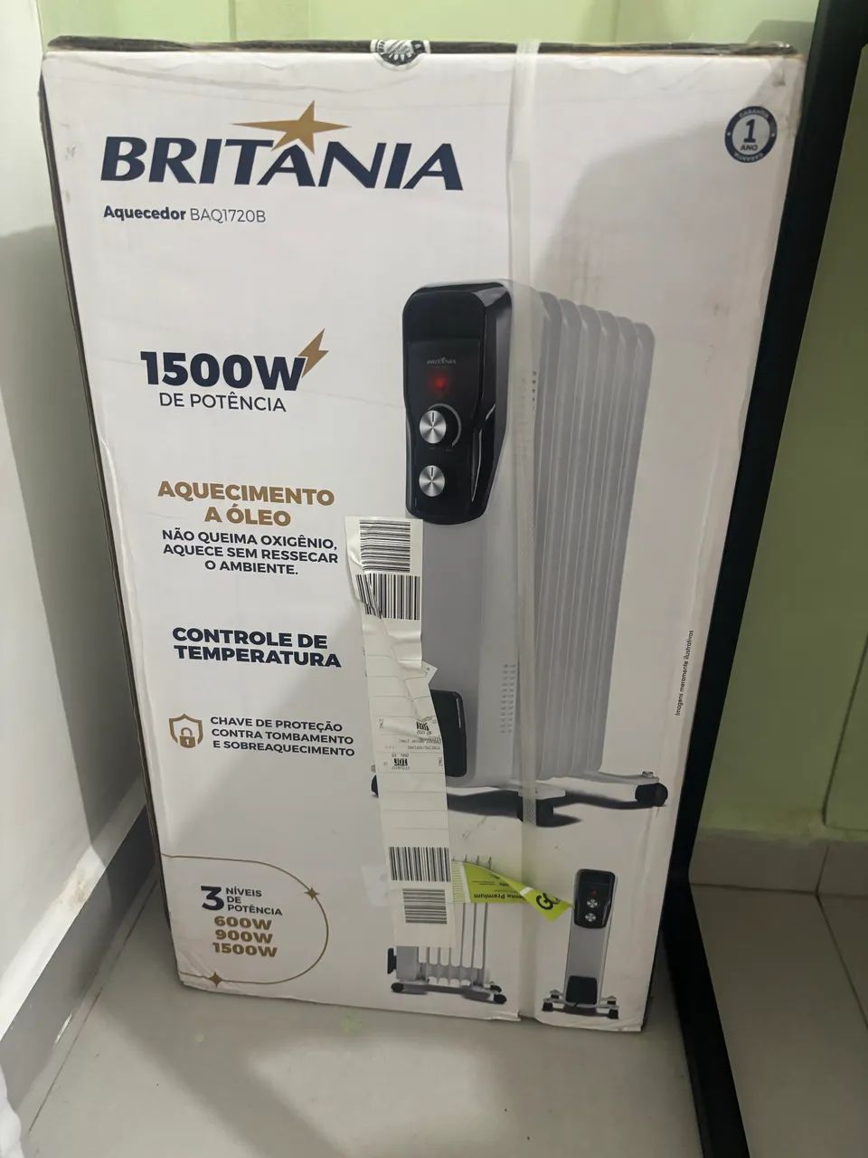 Vendo aquecedor a óleo 