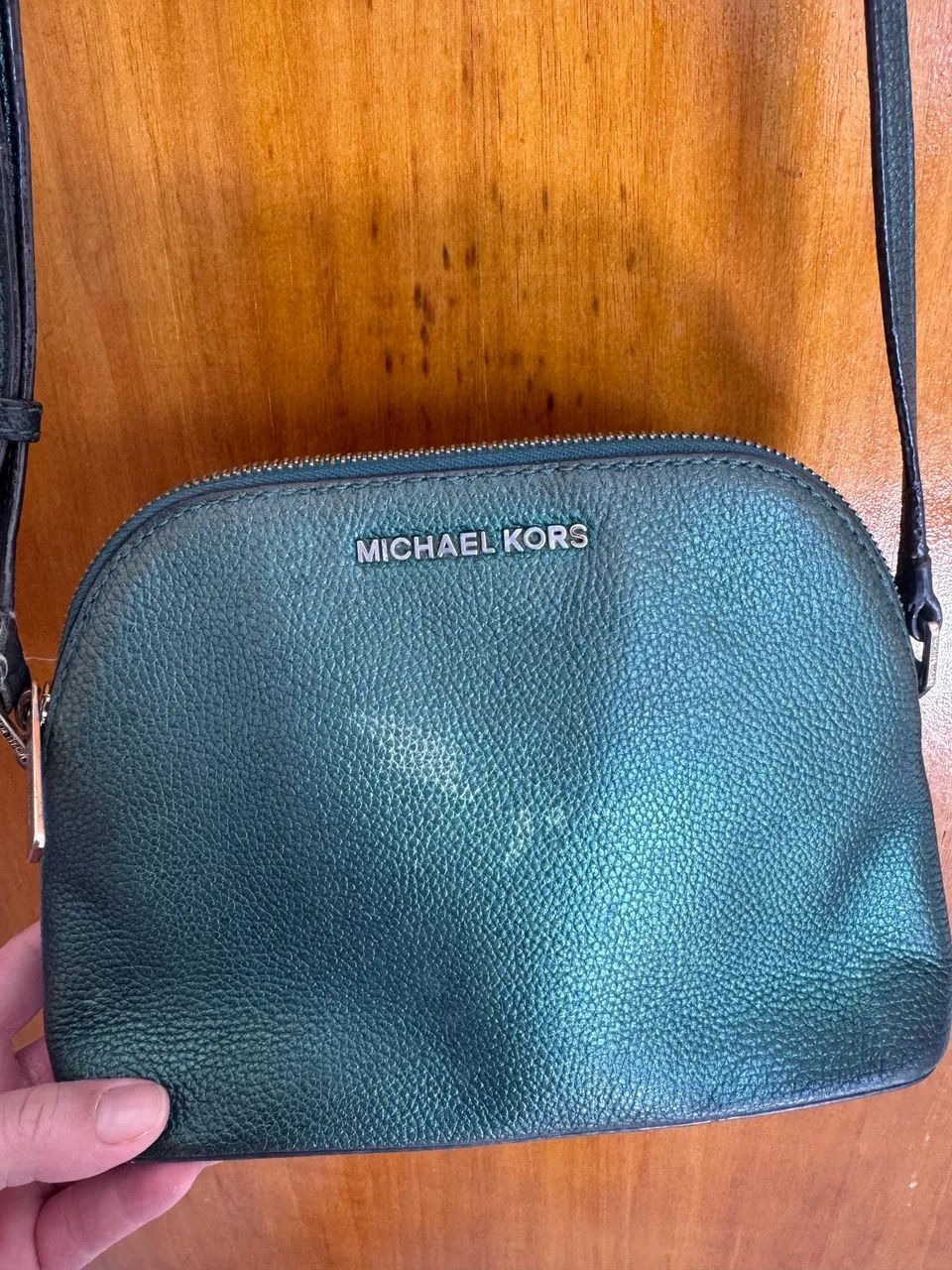 Bolsa Michael Kors Verde Escura - Foto 2