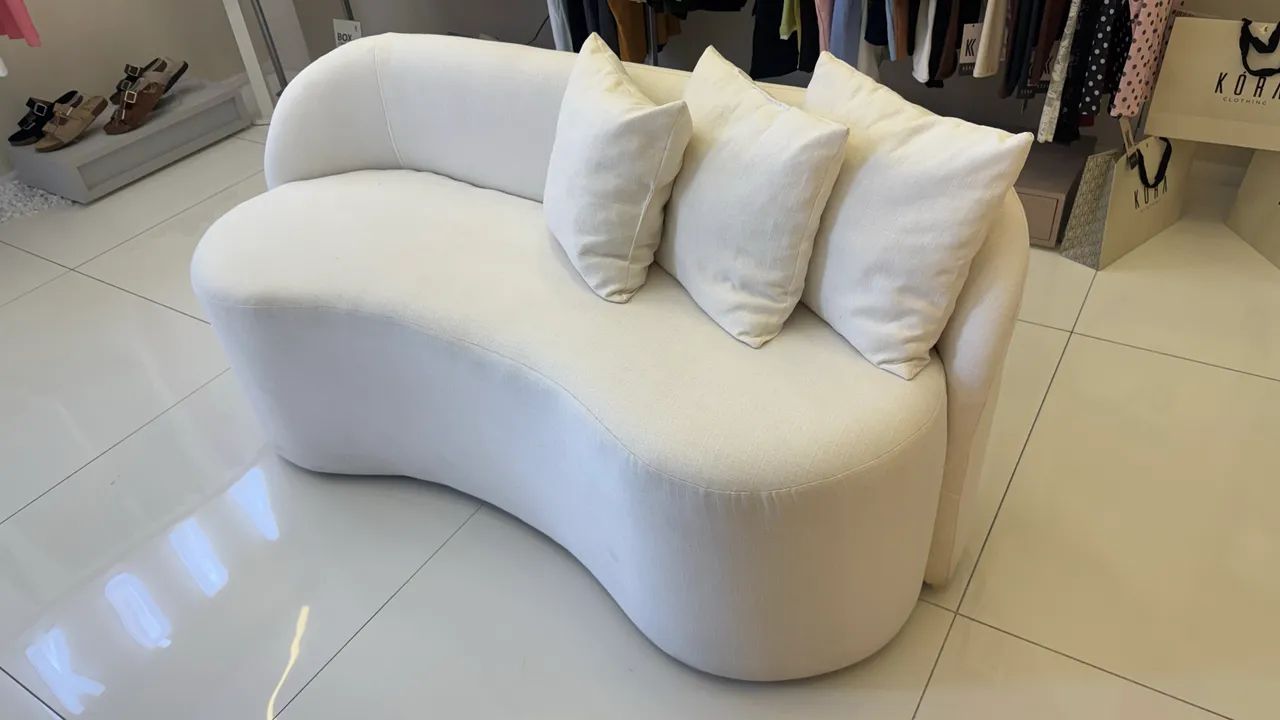 Sofá orgânico linho - Foto 3