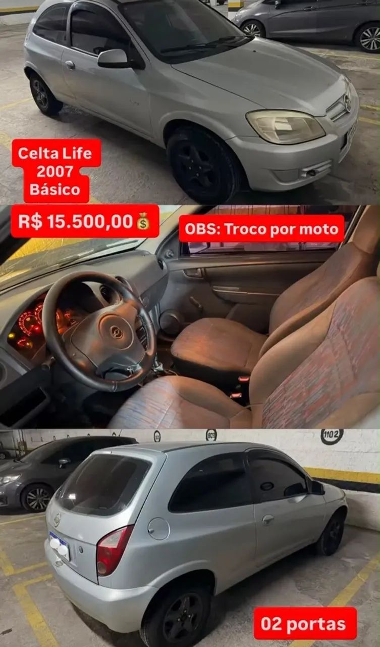 Chevrolet Celta Celta 1.4/ Super/ Energy 1.4 8V 85cv 5p 2007