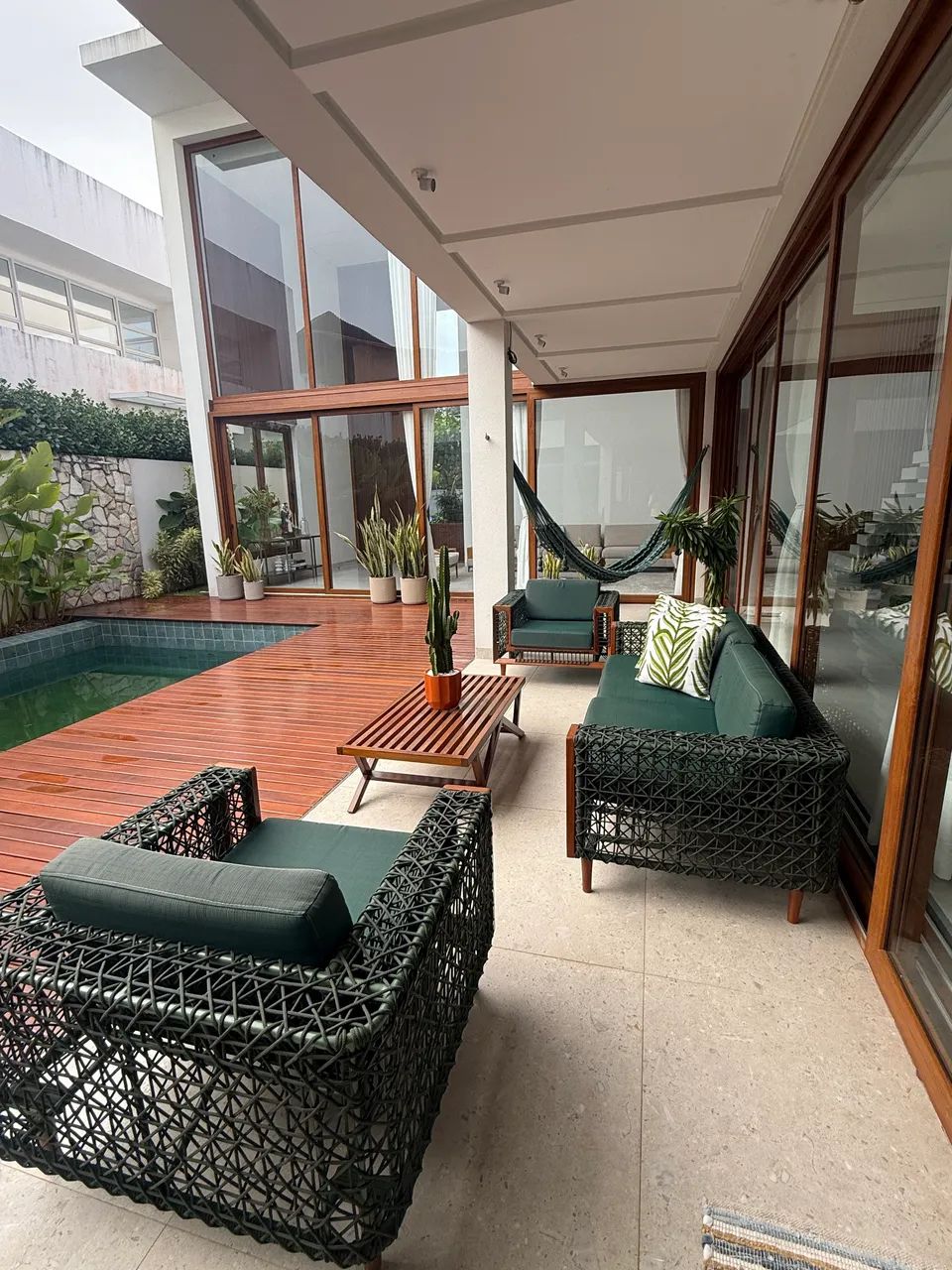 Conjunto sofá área externa  - Foto 4