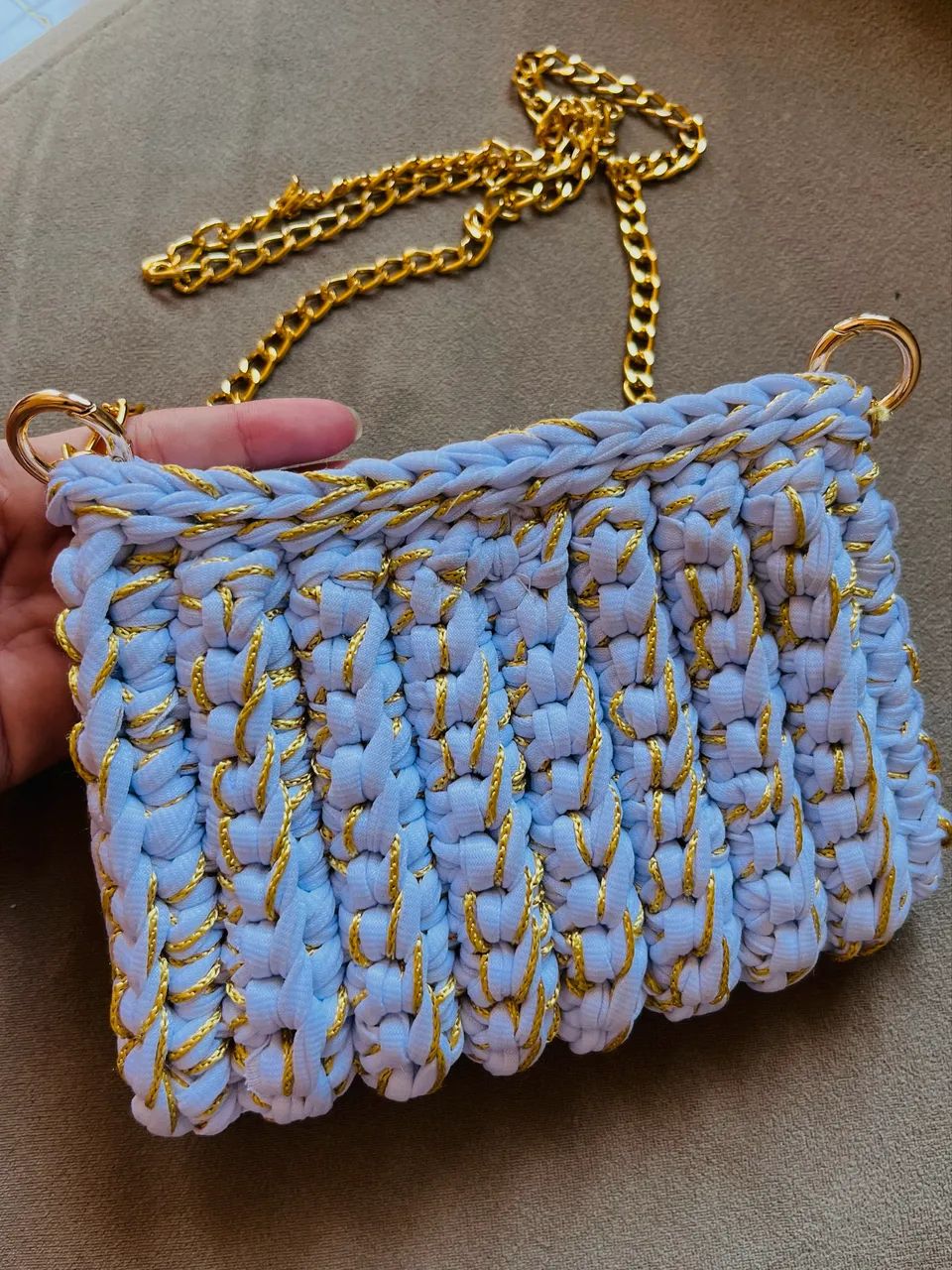 Bolsa de crochê - Foto 2