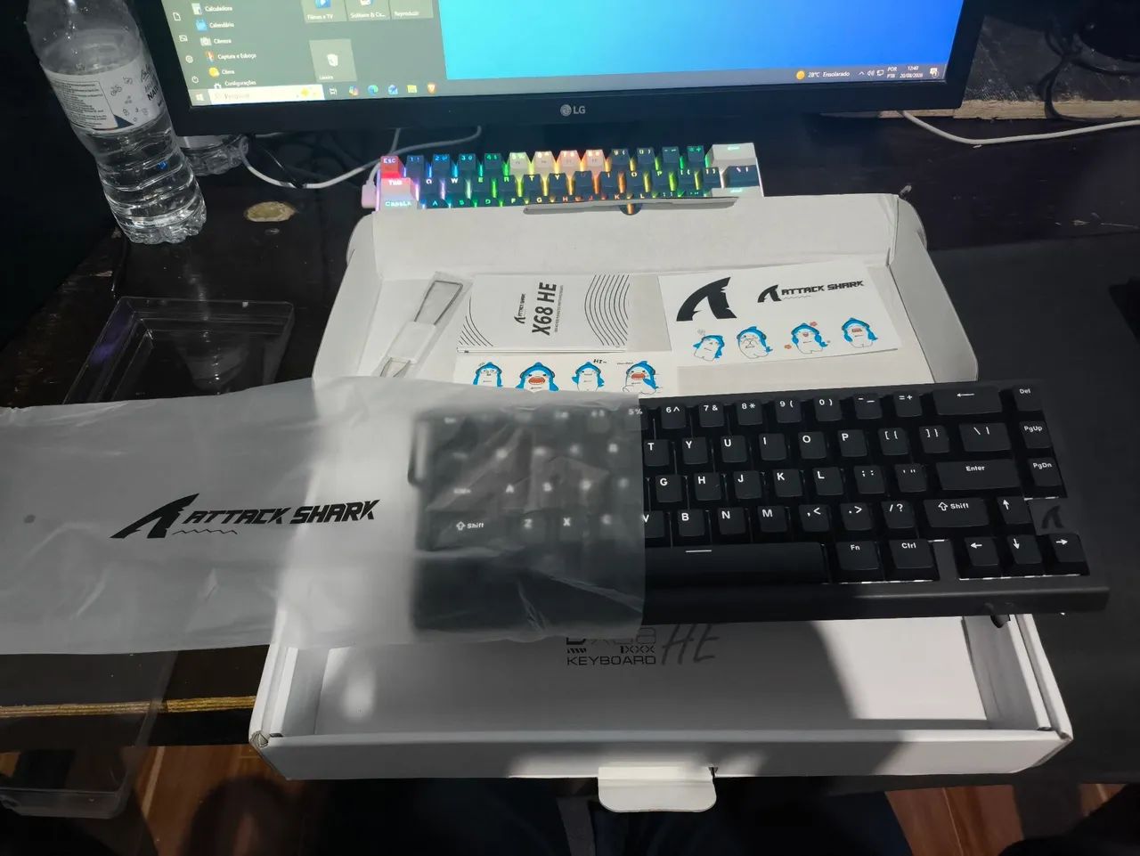 Teclado Magnético Attack Shark X68 HE  - Foto 3