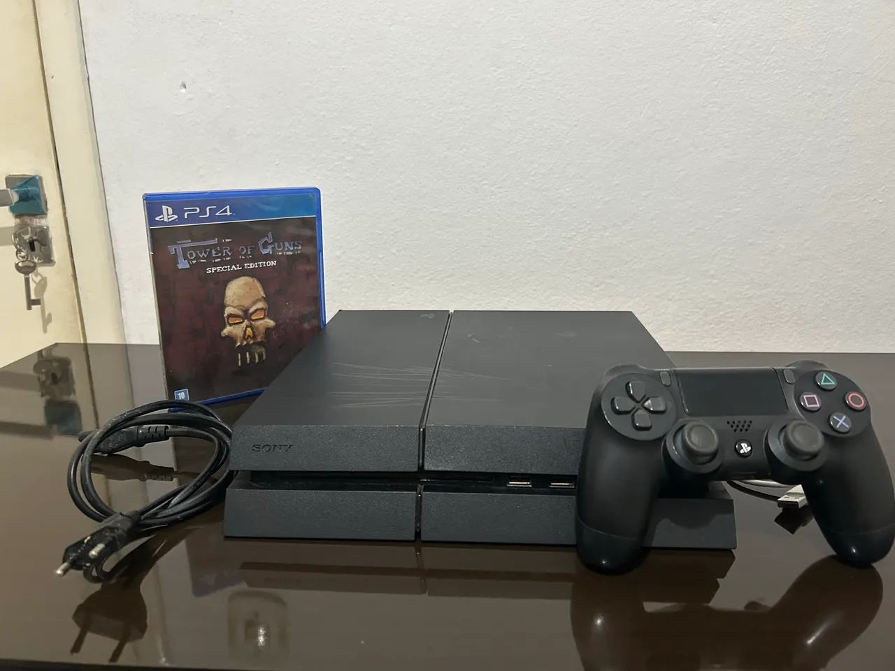 Ps4 fat 1 controle  - Foto 3