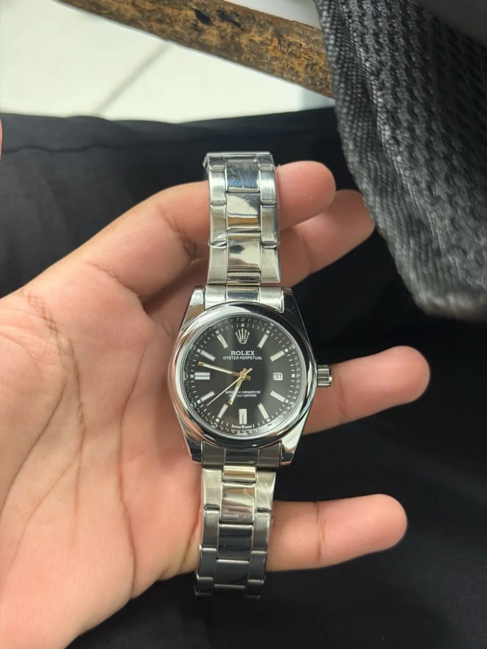 Relogio rolex primeira linha