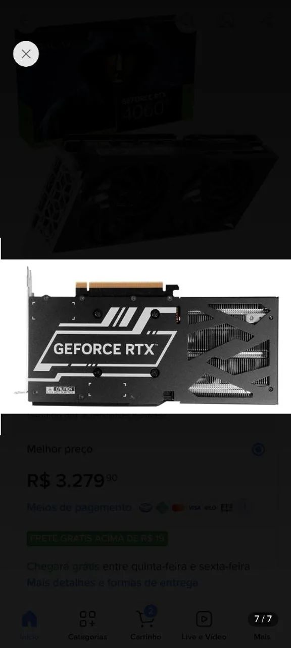 Placa De Vídeo Galaxy 4060 - Foto 4