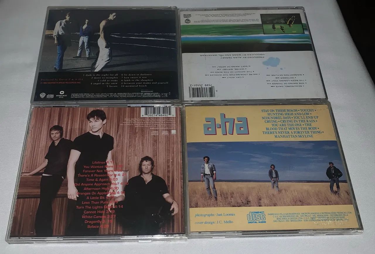 4 CDs A-ha impecáveis raridade ótimo estado - Foto 4
