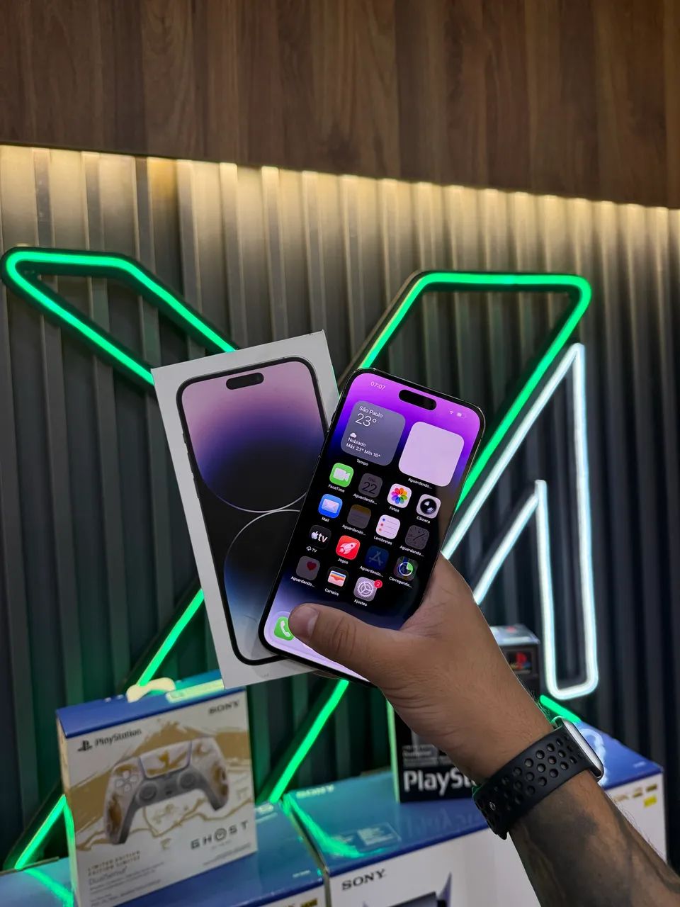 iPhone 14 Pro maxx pronta entrega - levo até você  - Foto 4