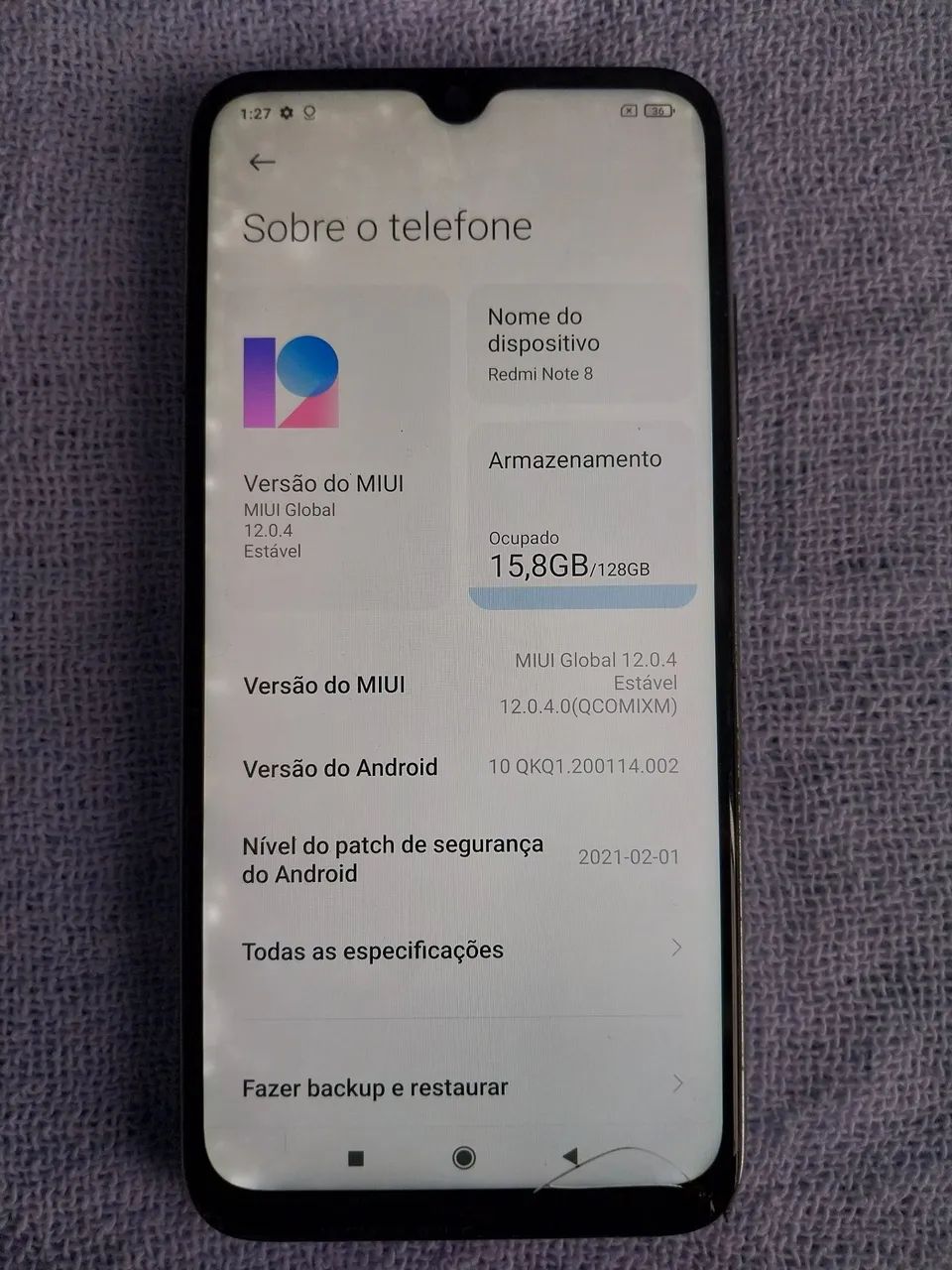 Redmi Note 8 128GB - Foto 3