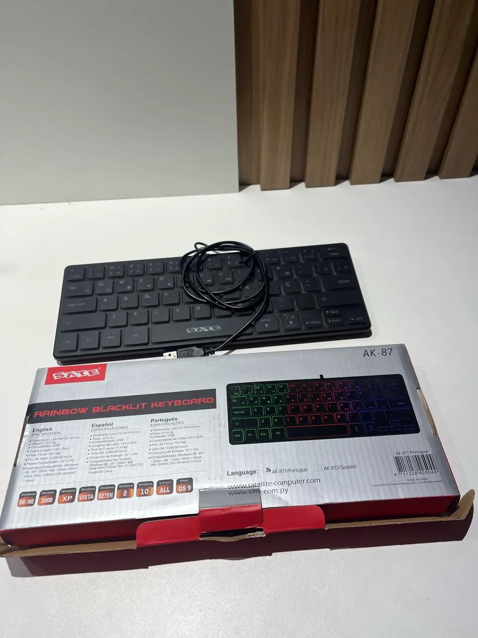 Teclado Sate Ak-87  - Foto 2