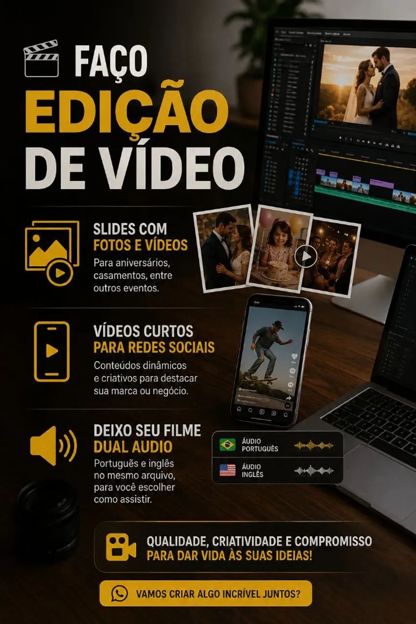 Edição de vídeo 