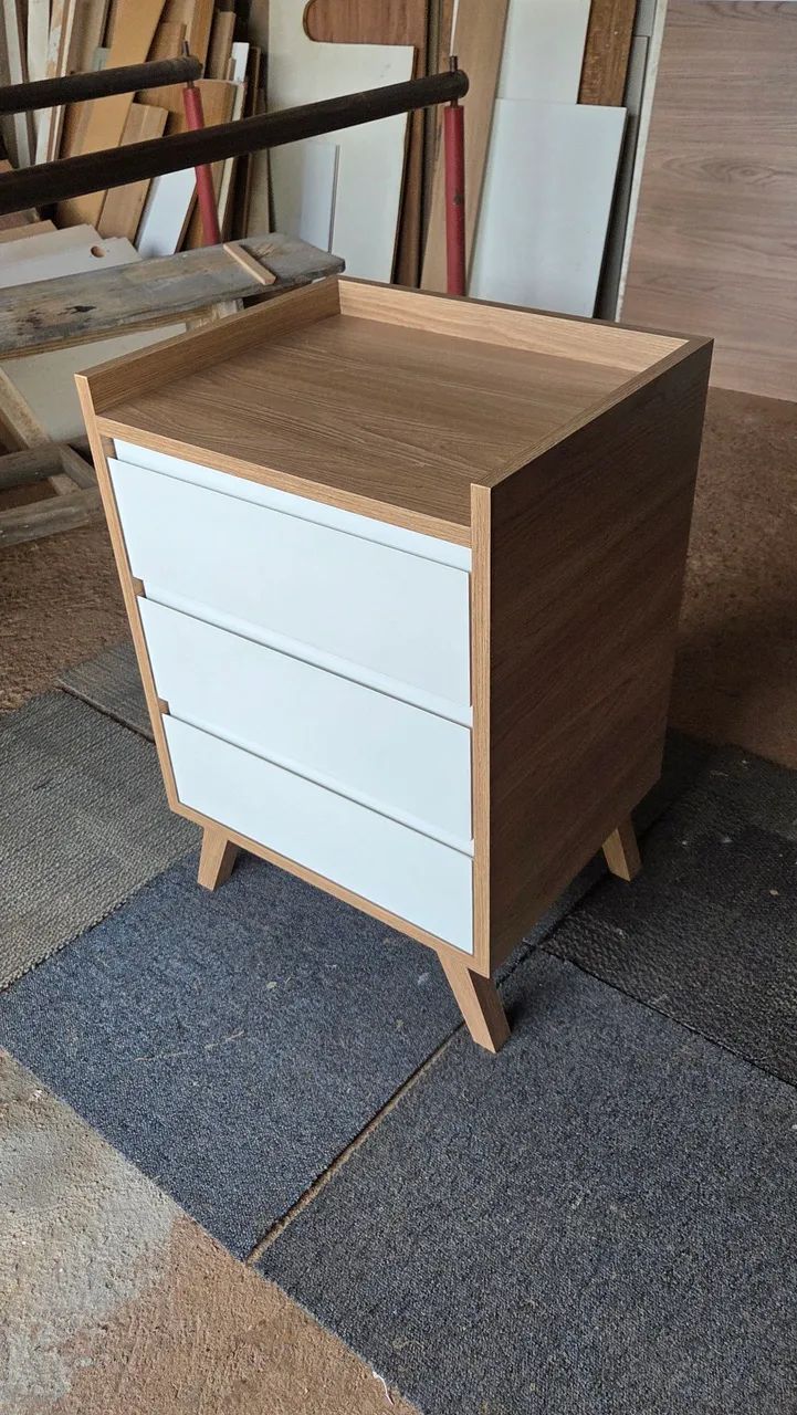 MESA DE CABECEIRA NOVA MATERIAL MDF  - Foto 4