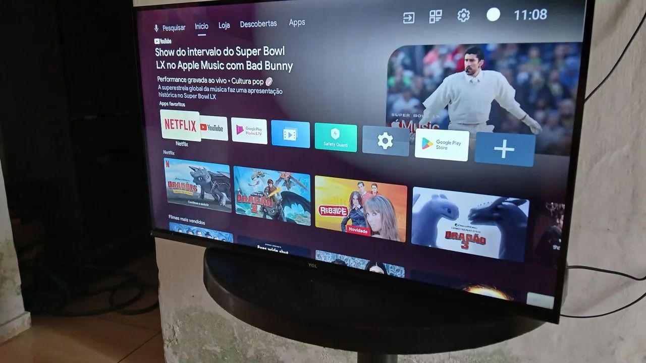 Vendo TV 32 polegadas TCL,Bom estado,2 anos - Foto 3