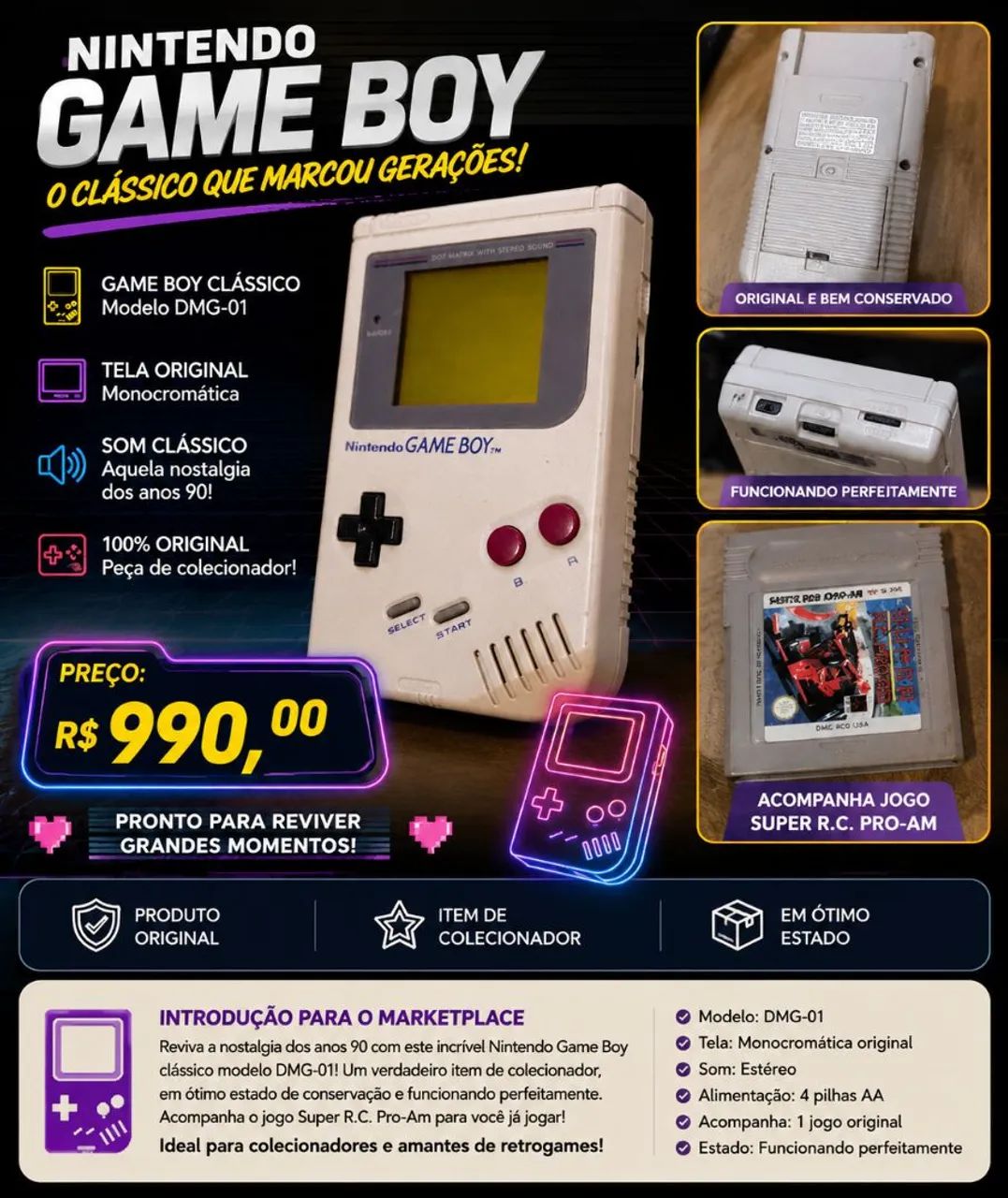 Game Boy Clássico