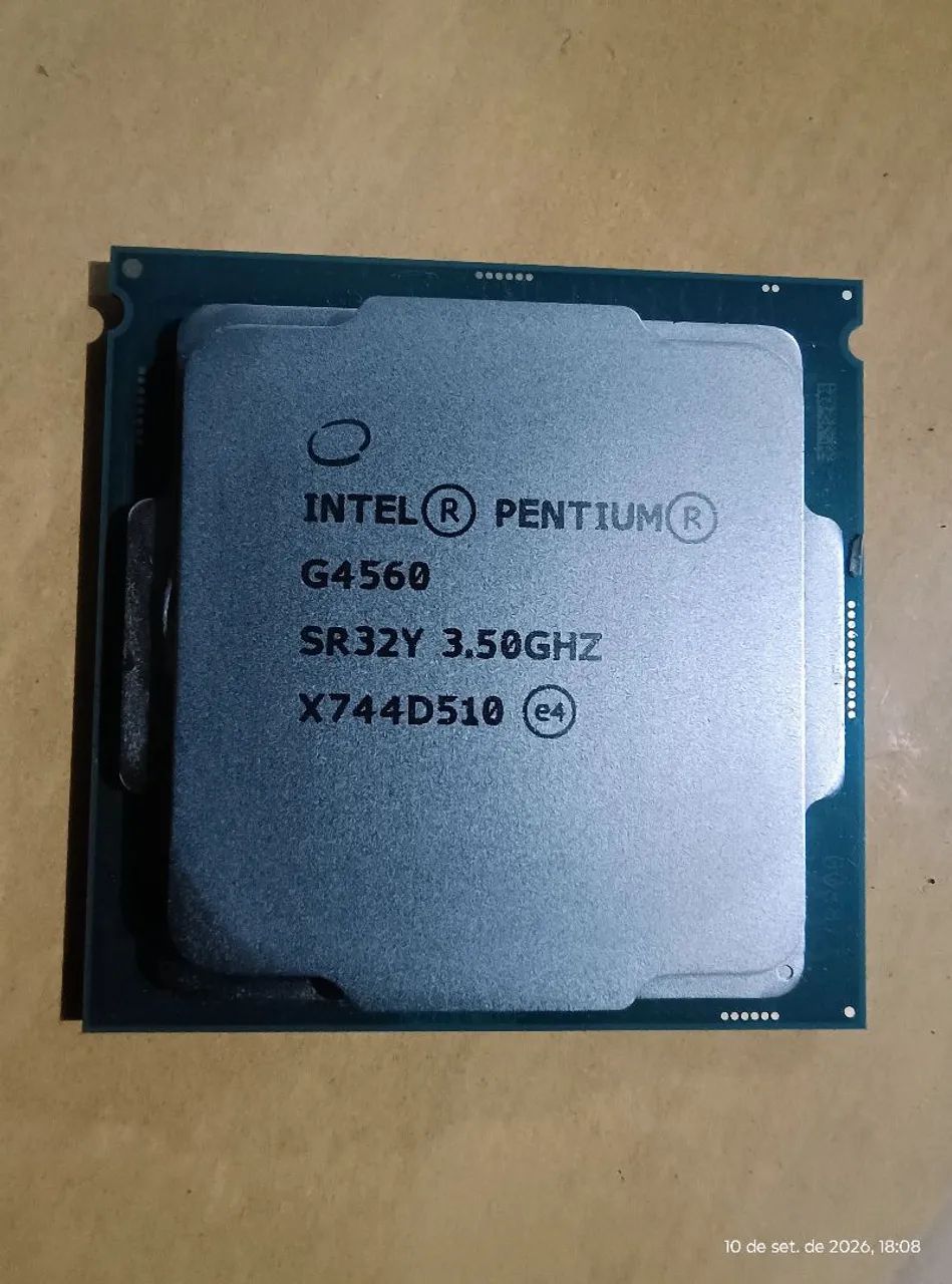 Processador Pentium G4560 3.5GHZ soquete 1151 - Foto 2
