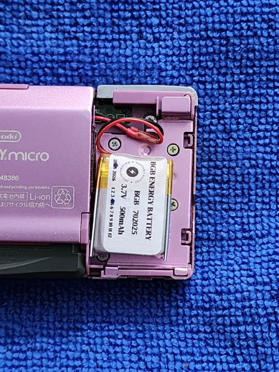 GameBoy Micro, rosa, modelo Japonês OXY-001 - Consoles de Vídeo