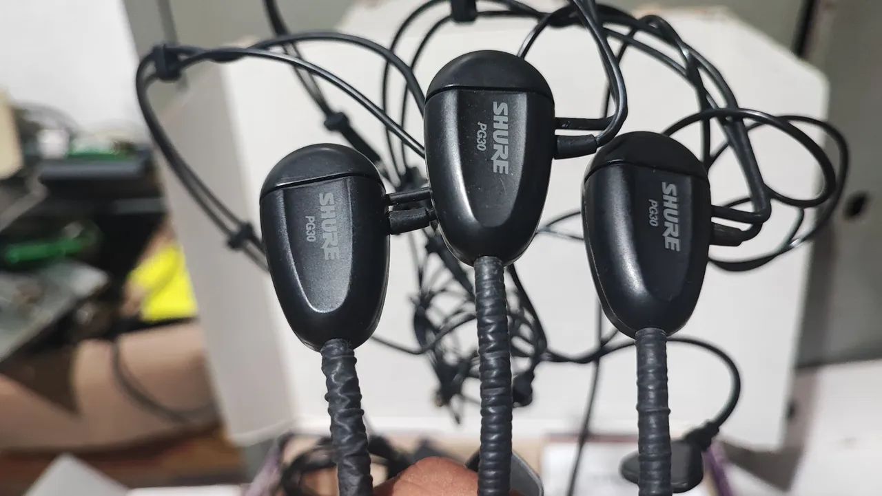 lote microfone base transmissor Shure - Foto 2