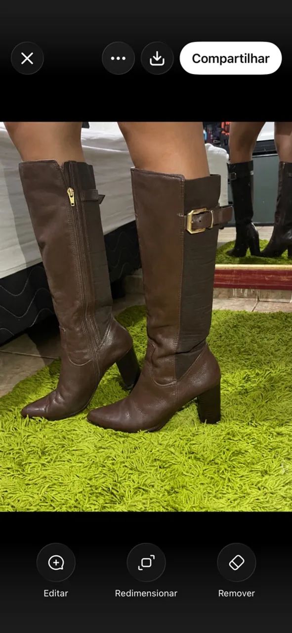 Bota cano longo
