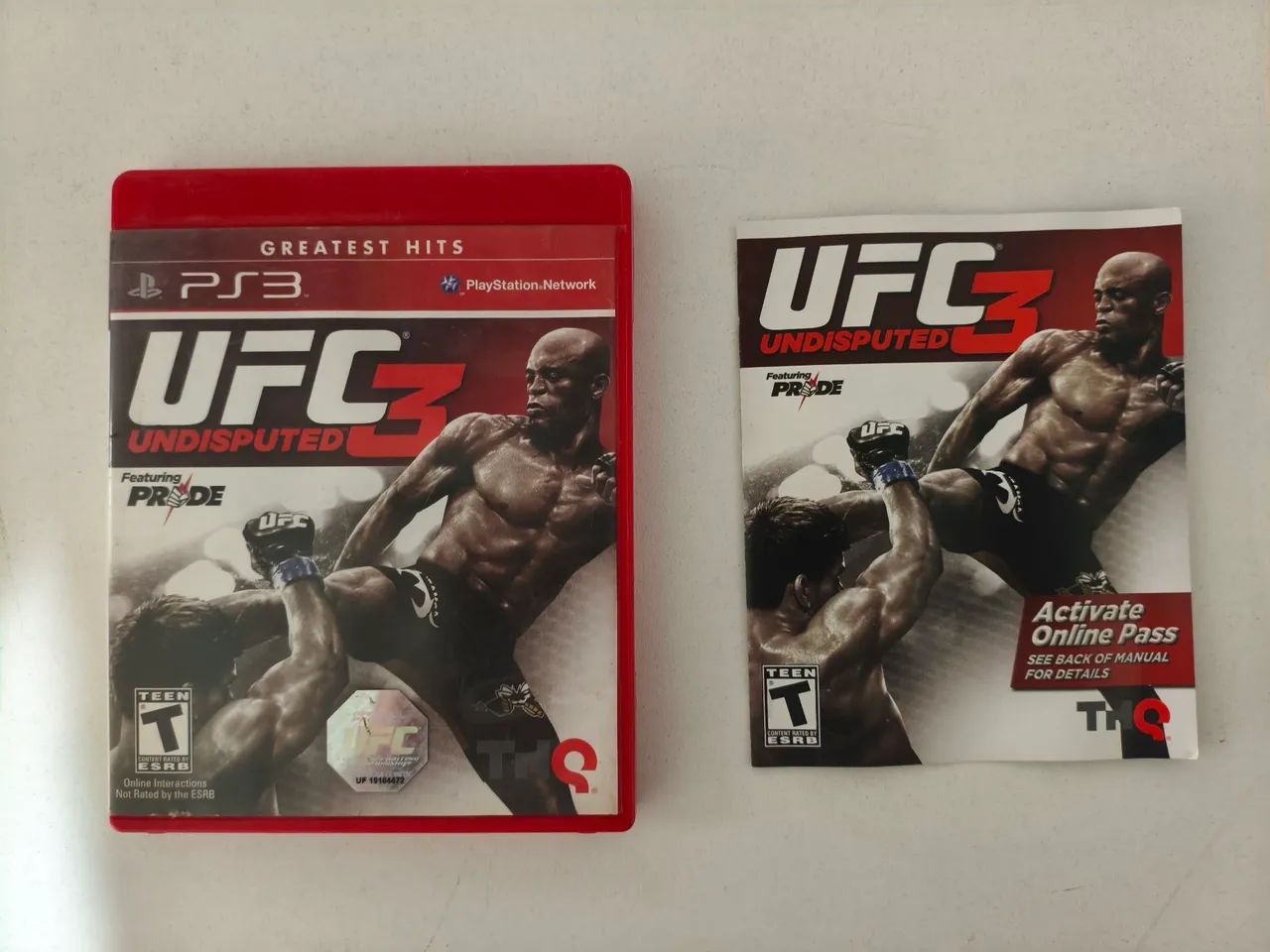Jogo UFC Undisputed 3 original PS3