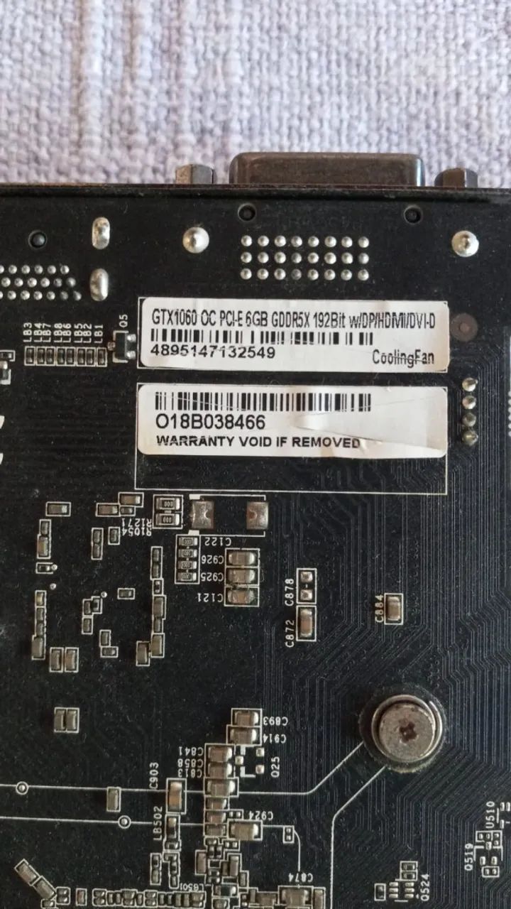 placa de video gtx 1060 6gb edição especial, rara aceita overclock - Foto 4